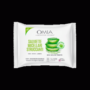 Salviette Micellari Struccanti con Aloe Vera del Salento