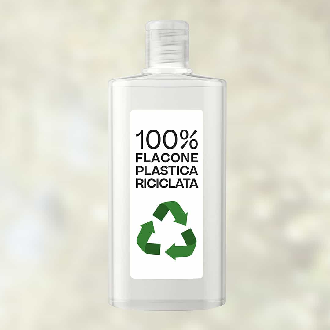 Flaconi in plastica riciclata